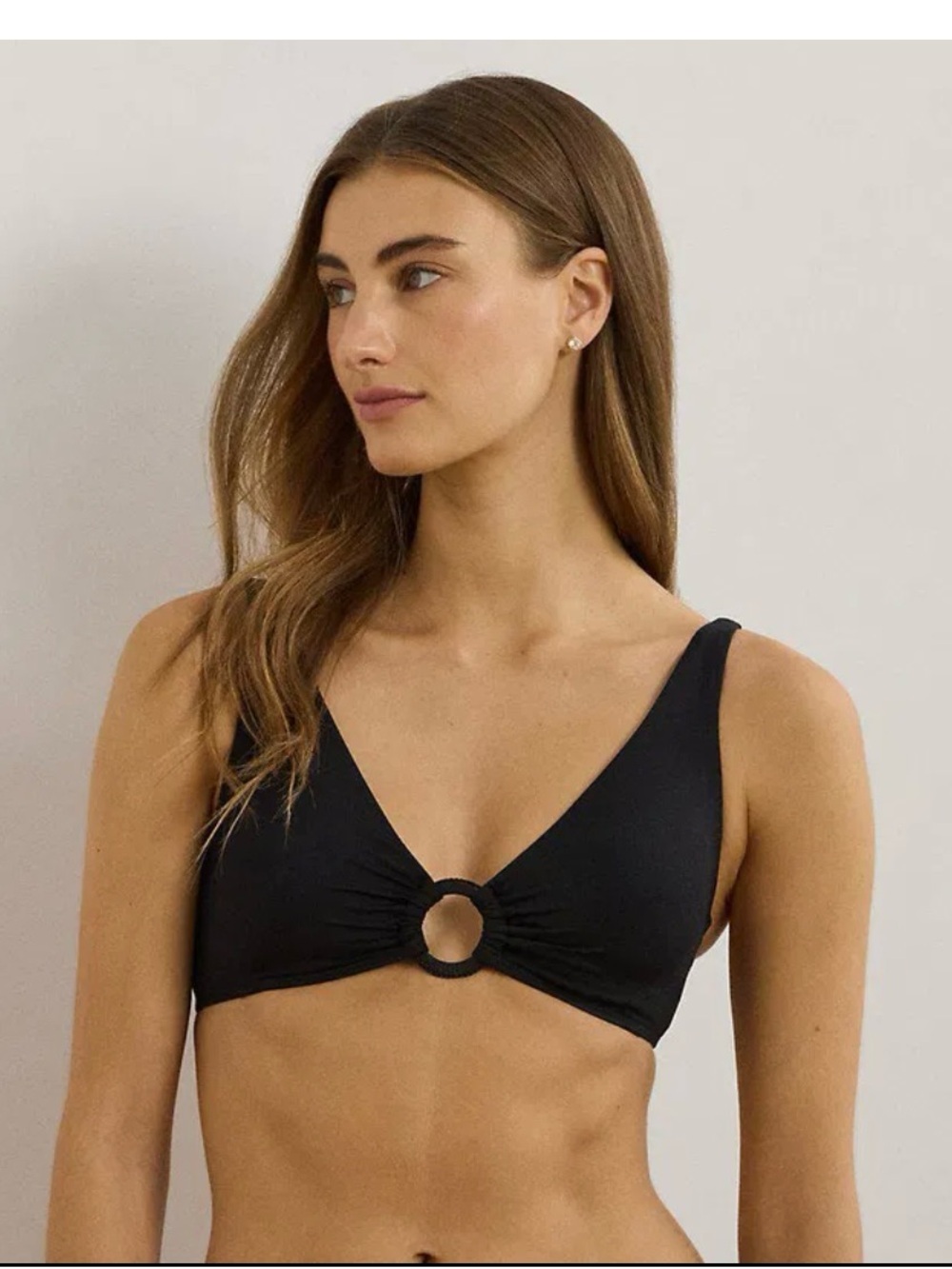 NWT Lauren Ralph Lauren
Women's Macrame-Ring Bikini Top - Picture 3 of 5